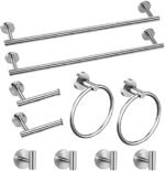 Cilee 10 Piece Brushed Nickel Bathroom A... - Image 2