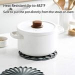 Set of 3 Silicone Trivet Mat - Hot Pot Holder Hot ... - Image 3