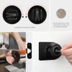 Haidms 6 Packs Black Door Knobs Interior... - Image 4