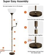 BoostArea Standing Lamp, 9W Torchiere Fl... - Image 8