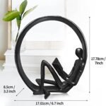 Bookshelf Decorations Objects - Art Scul... - Image 6