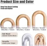 XMGZQ White Wood Arch Decorative Objects... - Image 3