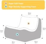 N&V Fireside Chair, Mid Century Armless ... - Image 9