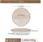 Hanobe Wood Risers for Decor: Rustic Rou... - Image 6