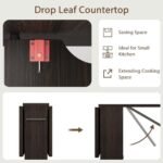 IDEALHOUSE Drop Leaf Small Space Saving ... - Image 9