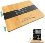 Lumidra Bamboo Appliance Slider, Sliding Tray for ... - Image 2