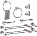 Chihod 8PCS Adjustable Bathroom Hardware... - Image 2