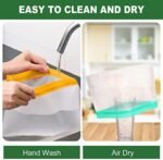 Gallon Freezer Bags, Reusable Ziplock Ba... - Image 7