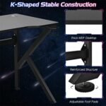 CHCDP 48" K Shape Gaming Desk Computer D... - Image 6