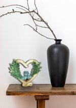 Peacock Resin Heart Statue Decor Modern ... - Image 4