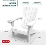 Keter Alpine Adirondack 2 Pack Resin Out... - Image 4