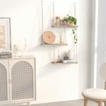 Fixwal Hanging Shelves for Wall, 3 Tier ... - Image 6