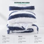 Newspin Plush Shaggy Duvet Cover Queen,F... - Image 7