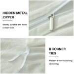 Linen Duvet Cover Queen - 100% Belgian F... - Image 5