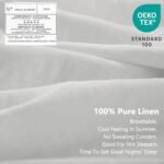 Simple&Opulence 100% Linen Sheet Set wit... - Image 3