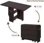 IDEALHOUSE Drop Leaf Small Space Saving ... - Image 8