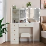 Modern Makeup Vanity with Lights, Vantiy... - Image 4