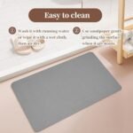 Quick Dry Stone Bath Mat for Bathroom an... - Image 6