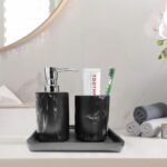 idestc® Bathroom Accessory Set with Loti... - Image 4