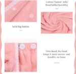 Towel Wrap Women Shower Robe Adjustable Closure Ba... - Image 5