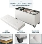 StorageBud Ottoman Bench with Removable ... - Image 5