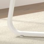 LVB White Faux Marble Dining Table, Mode... - Image 10
