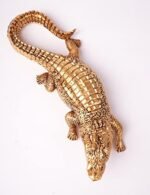 HAUCOZE Crocodile Sculpture Statue Moder... - Image 4