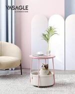 VASAGLE Small Round Side End Table, Mode... - Image 3