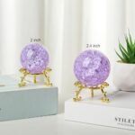 LONGWIN 50mm Ice Cracked Crystal Ball De... - Image 7