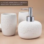 4PCS Ceramic Bathroom Accessories Set, W... - Image 5