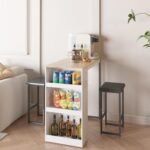 Dining Room Table Set for 2,Bar Table wi... - Image 5