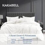 KAKABELL Duvet Cover Set 100% Washed Cot... - Image 8