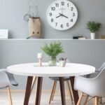 Burbell 31.5 Inch Round Dining Table wit... - Image 5