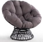 Bme Ergonomic Wicker Papasan Chair with ... - Image 8