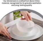 Blueniya Dinnerware Set 12 pcs Dish Set ... - Image 6