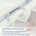 KAKABELL Duvet Cover Set 100% Washed Cot... - Image 5