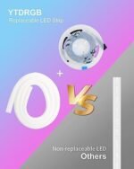 Led Corner Floor Lamp - Compatible with ... - Image 3