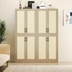 JASIWAY Storage Cabinet, Tall Kitchen Pa... - Image 7
