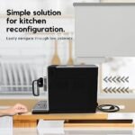 Bamboo Appliance Slider - Wooden Tray for Kitchen ... - Image 5