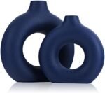 Blue Ceramics Vase for Home Decor -Blue ... - Image 2