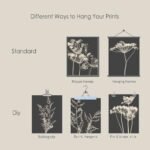 Botanical Wall Art Set of 6, Minimalist Abstract B... - Image 4