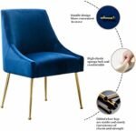 Restworld Velvet Dining Chairs Set of 2,... - Image 5