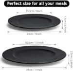 MIAMIO - 11 Inch, Set of 4 Dinner Plates... - Image 4