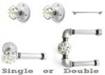 Galvanized Industrial Pipe Bathroom Fixtures SET o... - Image 3