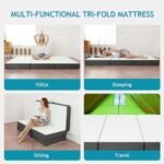 Gimart Folding Mattress, 4 inch Memory F... - Image 7