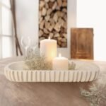 Wooden Decorative Dough Bowl for Home De... - Image 7