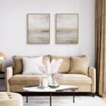 Gardenia Art Abstract Wall Art Modern Ocean Scene ... - Image 6