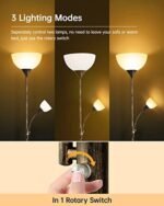 BoostArea Standing Lamp, 9W Torchiere Fl... - Image 5