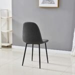 IDS Grey Dining Chair Set of 4, Mid Cent... - Image 7
