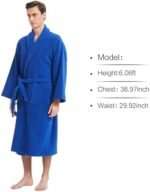 Bathrobe for Men-Classic Towels Bathrobe for men, ... - Image 3